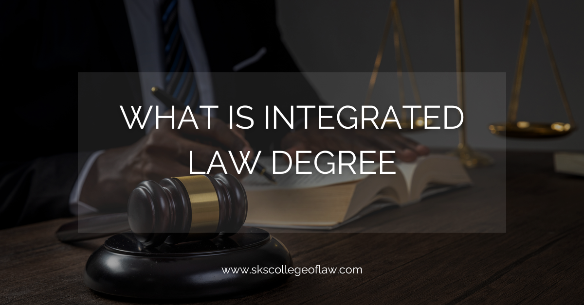 What is Integrated Law Degree